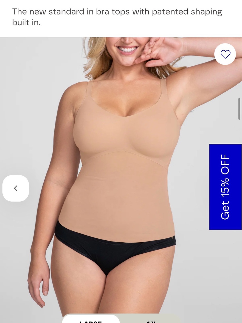 Honeylove Liftwear Cami - Picture 5 of 6